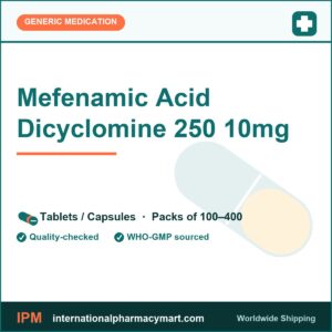 Mefenamic Acid Dicyclomine 250 10mg | International Pharmacy Mart