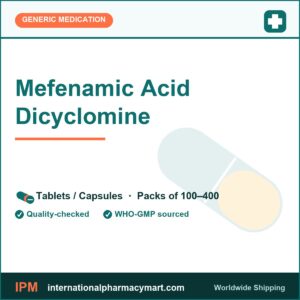 Mefenamic Acid Dicyclomine | International Pharmacy Mart