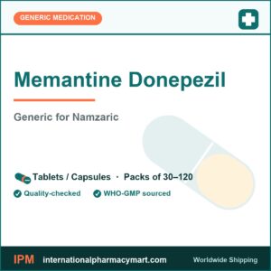 Memantine Donepezil - generic Namzaric | International Pharmacy Mart