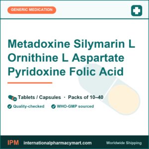 Metadoxine Silymarin L Ornithine L Aspartate Pyridoxine Folic Acid | International Pharmacy Mart