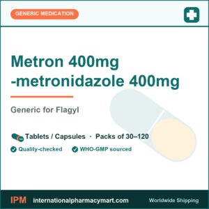 Metron 400mg -metronidazole 400mg - generic Flagyl | International Pharmacy Mart