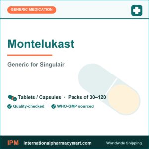 Montelukast - generic Singulair | International Pharmacy Mart