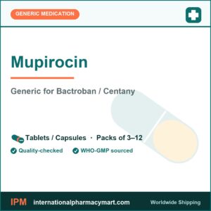 Mupirocin - generic Bactroban / Centany | International Pharmacy Mart