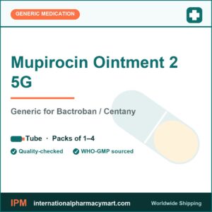 Mupirocin Ointment 2 5G - generic Bactroban / Centany | International Pharmacy Mart