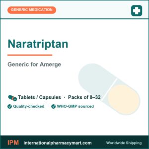 Naratriptan - generic Amerge | International Pharmacy Mart