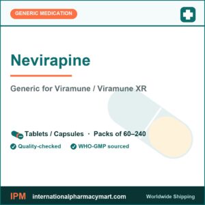 Nevirapine - generic Viramune / Viramune XR | International Pharmacy Mart