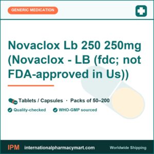 Novaclox Lb 250 250mg (Novaclox - LB (fdc; not FDA-approved in Us)) | International Pharmacy Mart