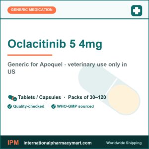 Oclacitinib 5 4mg - generic Apoquel - veterinary use only in US | International Pharmacy Mart