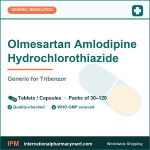 Olmesartan Amlodipine Hydrochlorothiazide - generic Tribenzor | International Pharmacy Mart