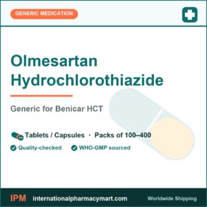 Olmesartan Hydrochlorothiazide - generic Benicar HCT | International Pharmacy Mart