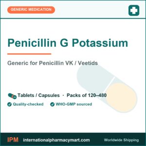 Penicillin G Potassium - generic Penicillin VK / Veetids | International Pharmacy Mart