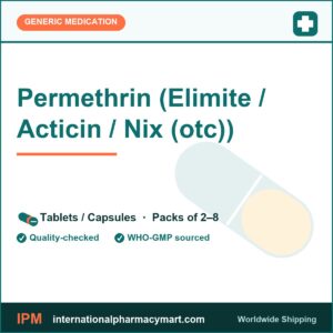 Permethrin (Elimite / Acticin / Nix (otc)) | International Pharmacy Mart