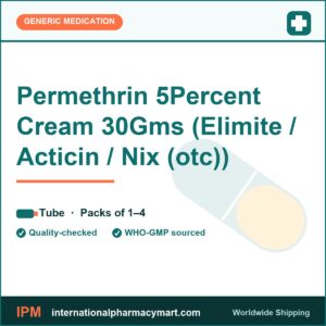 Permethrin 5Percent Cream 30Gms (Elimite / Acticin / Nix (otc)) | International Pharmacy Mart