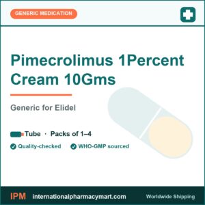 Pimecrolimus 1Percent Cream 10Gms - generic Elidel | International Pharmacy Mart