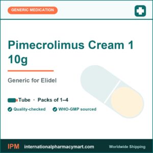 Pimecrolimus Cream 1 10g - generic Elidel | International Pharmacy Mart