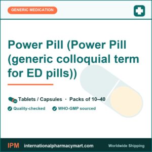 Power Pill (Power Pill (generic colloquial term for ED pills)) | International Pharmacy Mart