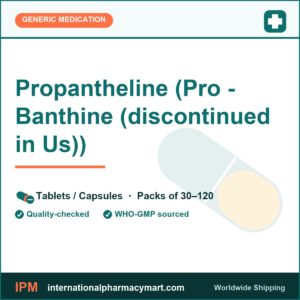 Propantheline (Pro - Banthine (discontinued in Us)) | International Pharmacy Mart
