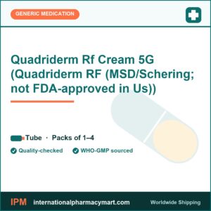 Quadriderm Rf Cream 5G (Quadriderm RF (MSD/Schering; not FDA-approved in Us)) | International Pharmacy Mart