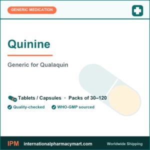 Quinine - generic Qualaquin | International Pharmacy Mart