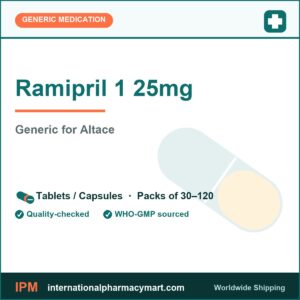 Ramipril 1 25mg - generic Altace | International Pharmacy Mart