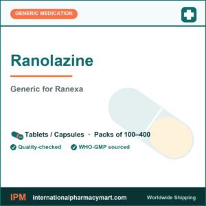 Ranolazine - generic Ranexa | International Pharmacy Mart