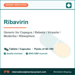 Ribavirin - generic Copegus / Rebetol / Virazole / Moderiba / Ribasphere | International Pharmacy Mart