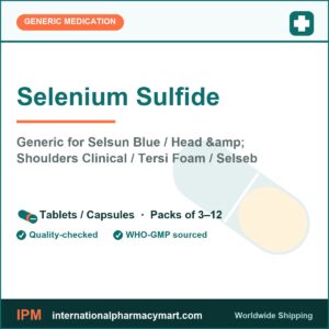 Selenium Sulfide - generic Selsun Blue / Head & Shoulders Clinical / Tersi Foam / Selseb | International Pharmacy Mart