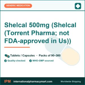 Shelcal 500mg (Shelcal (Torrent Pharma; not FDA-approved in Us)) | International Pharmacy Mart
