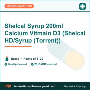 Shelcal Syrup 200ml Calcium Vitmain D3 (Shelcal HD/Syrup (Torrent)) | International Pharmacy Mart