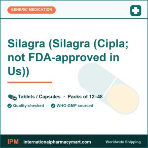 Silagra (Silagra (Cipla; not FDA-approved in Us)) | International Pharmacy Mart