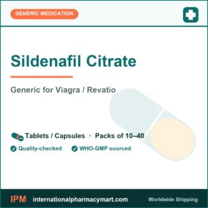 Sildenafil Citrate - generic Viagra / Revatio | International Pharmacy Mart