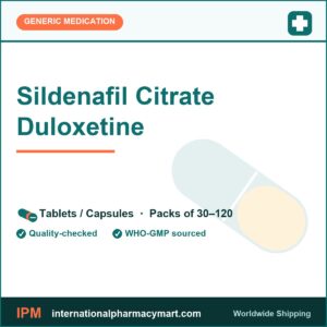 Sildenafil Citrate Duloxetine | International Pharmacy Mart