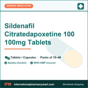 Sildenafil Citratedapoxetine 100 100mg Tablets | International Pharmacy Mart