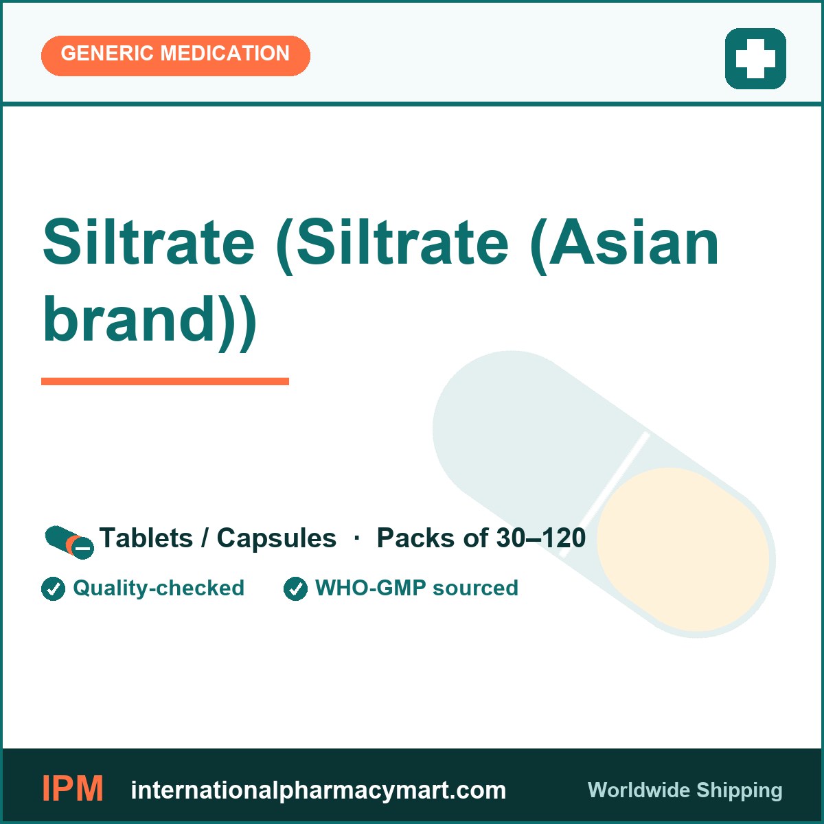Siltrate (Siltrate (Asian brand)) | International Pharmacy Mart