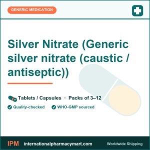 Silver Nitrate (Generic silver nitrate (caustic / antiseptic)) | International Pharmacy Mart