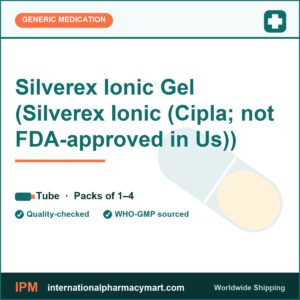 Silverex Ionic Gel (Silverex Ionic (Cipla; not FDA-approved in Us)) | International Pharmacy Mart