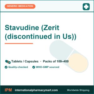 Stavudine (Zerit (discontinued in Us)) | International Pharmacy Mart