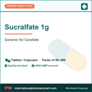 Sucralfate 1g - generic Carafate | International Pharmacy Mart