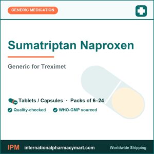 Sumatriptan Naproxen - generic Treximet | International Pharmacy Mart