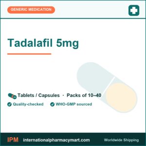 Tadalafil 5mg | International Pharmacy Mart