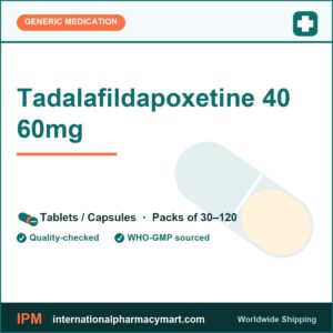 Tadalafildapoxetine 40 60mg | International Pharmacy Mart