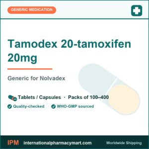 Tamodex 20-tamoxifen 20mg - generic Nolvadex | International Pharmacy Mart