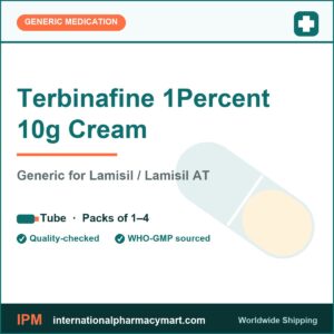 Terbinafine 1Percent 10g Cream - generic Lamisil / Lamisil AT | International Pharmacy Mart