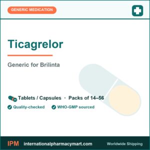 Ticagrelor - generic Brilinta | International Pharmacy Mart