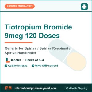 Tiotropium Bromide 9mcg 120 Doses - generic Spiriva / Spiriva Respimat / Spiriva HandiHaler | International Pharmacy Mart