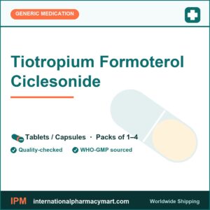Tiotropium Formoterol Ciclesonide | International Pharmacy Mart