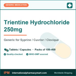 Trientine Hydrochloride 250mg - generic Syprine / Cuvrior / Clovique | International Pharmacy Mart