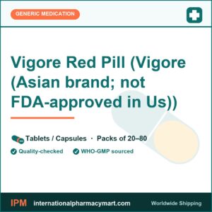 Vigore Red Pill (Vigore (Asian brand; not FDA-approved in Us)) | International Pharmacy Mart
