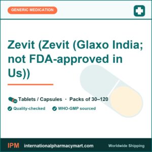 Zevit (Zevit (Glaxo India; not FDA-approved in Us)) | International Pharmacy Mart
