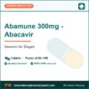 ABAMUNE 300MG-ABACAVIR (Generic Ziagen)